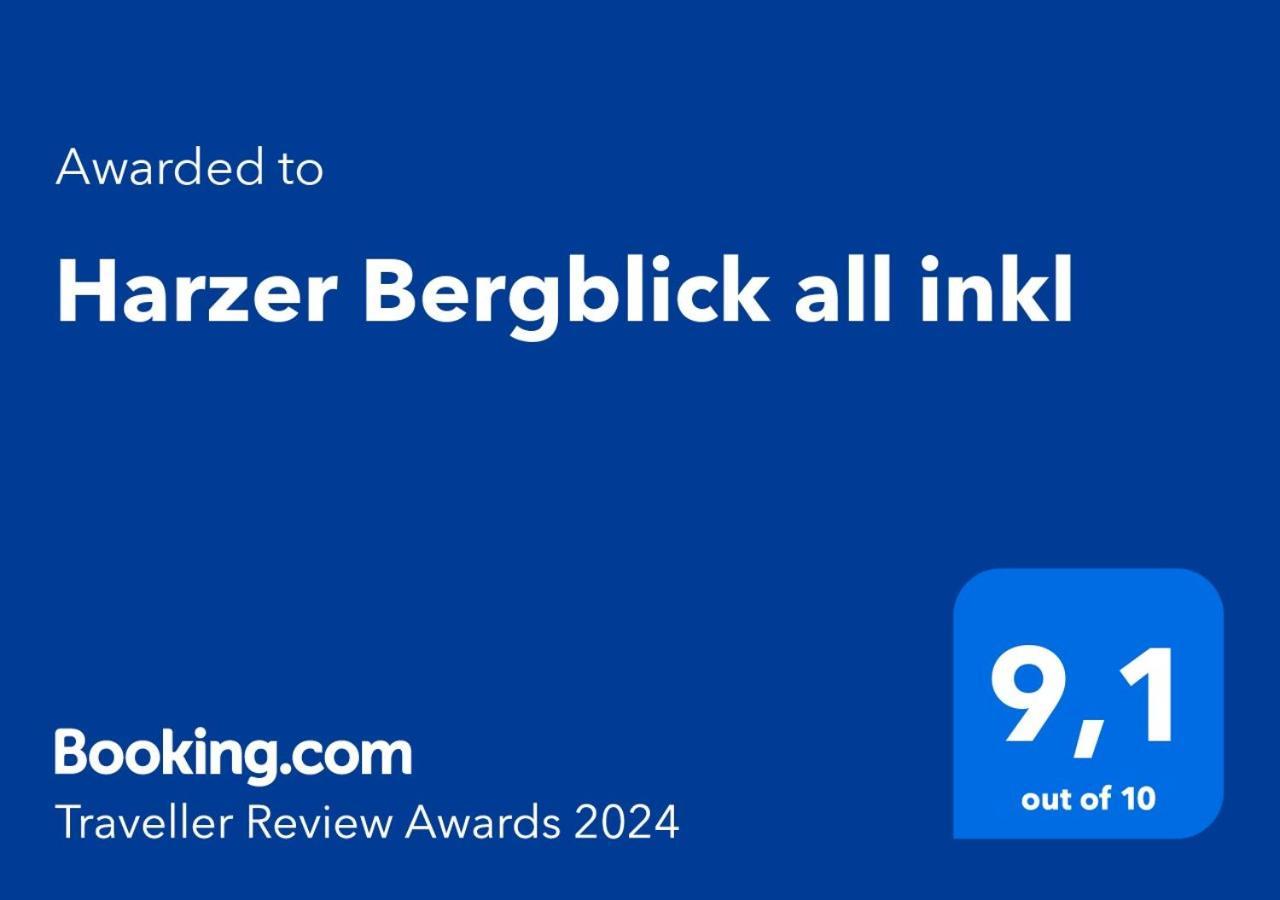 Haus Harzer Bergblick All Inklusiv Бад Лаутерберг Екстериор снимка